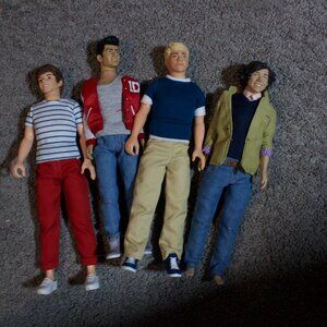 One Direction Collector Doll Set of 4 Harry Zayn Liam Louis Niall Hasbro 2012